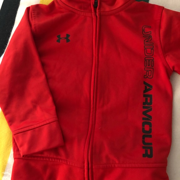 Under Armour zip up with pants - Picture 2 of 3